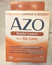 AZO Bladder Control with Go-Less, Helps Reduce Occasional Urgency, 54