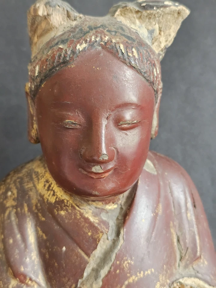 Очень старый китайский помощник Будды династии Мин - Изображение 3 из 4