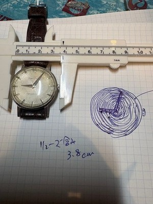 Royal Orient 23 Jewel Handaufzug Uhr, elegantes Zifferblatt, gebraucht aus Japan