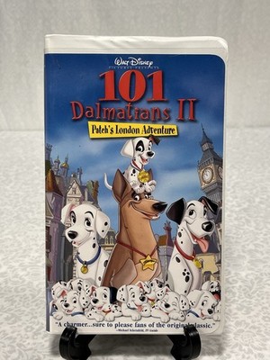101 Dalmatians 2-Patch's London Adventure (VHS, 2003) Walt Disney Vtg Y2K