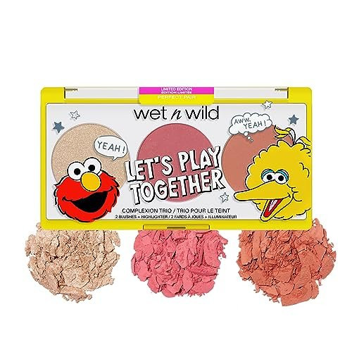 wet n wild x Sesame Street, Let’S Play Together- Complexion Trio, Perfect Pair - Picture 1 of 4