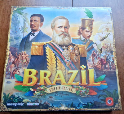 Brazil Imperial Board Game by Portal Games (Des. Ze Mendes) New In Shrink!!!