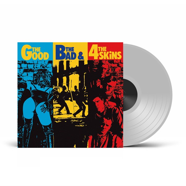 4 Skins The Good,the Bad And The Ugly (phd Exclusive Clear Vinyl) LP New 8055515