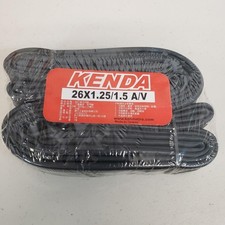 KENDA 26x1.25/1.5 A/V Schrader/American MTB Bike Inner Tube - 2 pcs