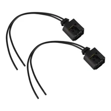 2x Fuel Injector Plug Cable Adapter Wiring fit for Ford AE8T10300AA New