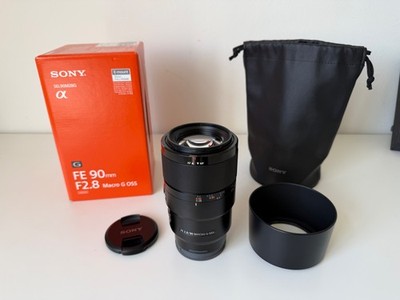 Sony FE SEL 90mm 2.8 Macro G OSS (SEL90M28G) in OVP MwSt. ausweisbar