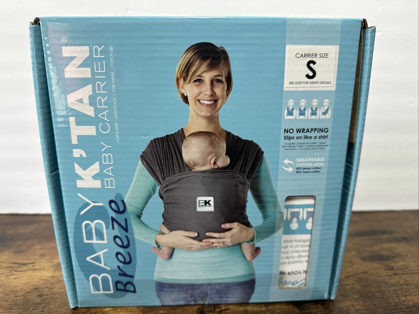 K'Tan Baby Carrier Breeze Small Slightly Used