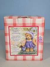 Cherished Teddies 2003 Enesco Club Exclusive Leah Bear Figurine CT109