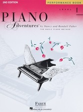 Piano Adventures: Performance Book - Level 1, 2nd Edition Beginner Piano S...