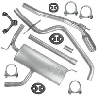 Auspuff SchalldäMpferset FüR Seat Leon 2 II FließHeck 1.6 TDI|1.9 TDI 2005-2013