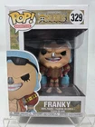 Funko Pop! Animation One Piece Franky #329 Vinyl Figure W/Protector Silver Nose