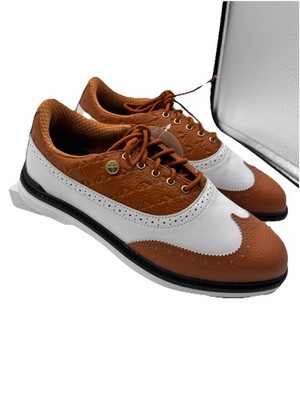 Puma Men's Size 8 Arnold Palmer Royale Wingtip Golf Shoes White