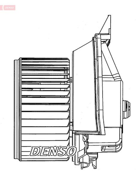 InnenraumgeblÄSe Denso DEA09203 FÜR Opel HeizungsgeblÄSe GeblÄSemotor-image