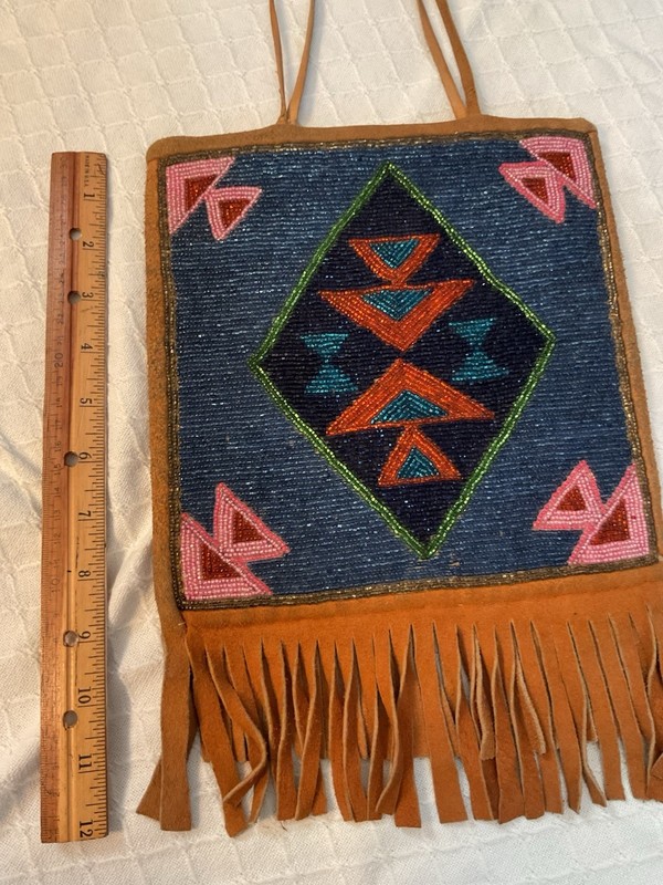 Beaded Flat Bag  From The Northwest