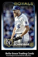 2024 Topps Update John Schreiber #US60 Kansas City Royals MLB Baseball 