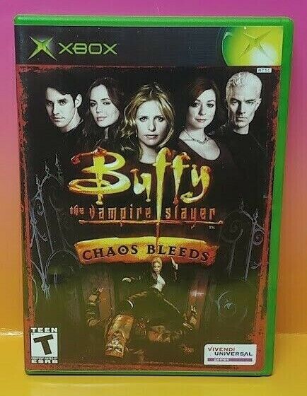 Buffy the Vampire Slayer Chaos Microsoft Xbox OG Original Buffy the Vampire Slayer Chaos Microsoft Xbox OG Original