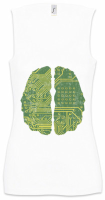 Cybernetics Brain Damen Tank Top Ingenieur Informatiker Informatik Gehirn