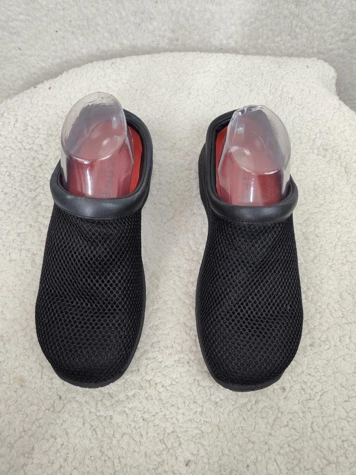 Merrell Encore Breeze Women Clog 8 Black Mesh Slide Comfort Performance Footwear - Image 3 of 4