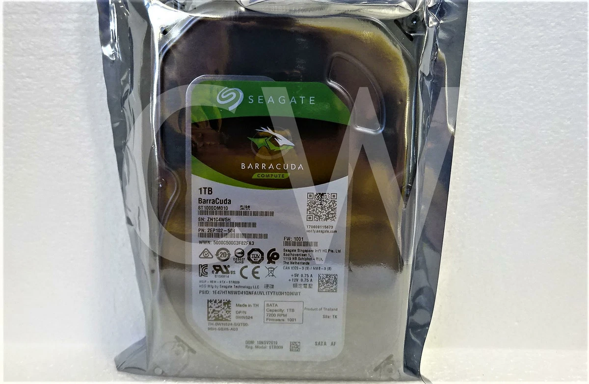 Seagate Barracuda 1tb St1000dm010 Specs Seagate ST1000DM010 HDD Da 1 TB, 64 MB Sata III Da 3.5 Pollici, Grigio (Ricondizionato Solid-state Drive Con SATA III Con 1 TB Di Archiviazione