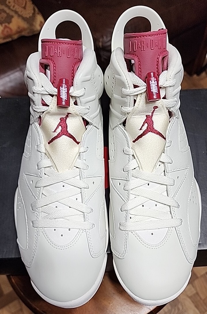 Nike Air Jordan 6 Retro Maroon (2015) 384664 116 DEADSTOCK Size 10