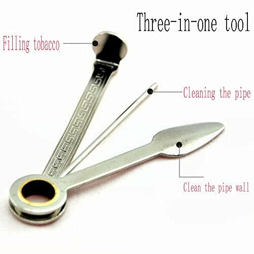 tobacco pipe cleaning tools 4PK 3-in-1 Czech Smoking Tobacco Pipe Cleaning Tool, Reamer & Tamper