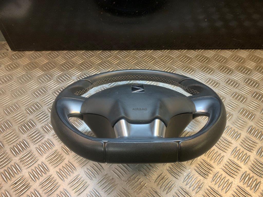1018 CITROEN DS3/C3 MK2 3 SPOKE LEATHER STEERING WHEEL WITH AIRBAG eBay
