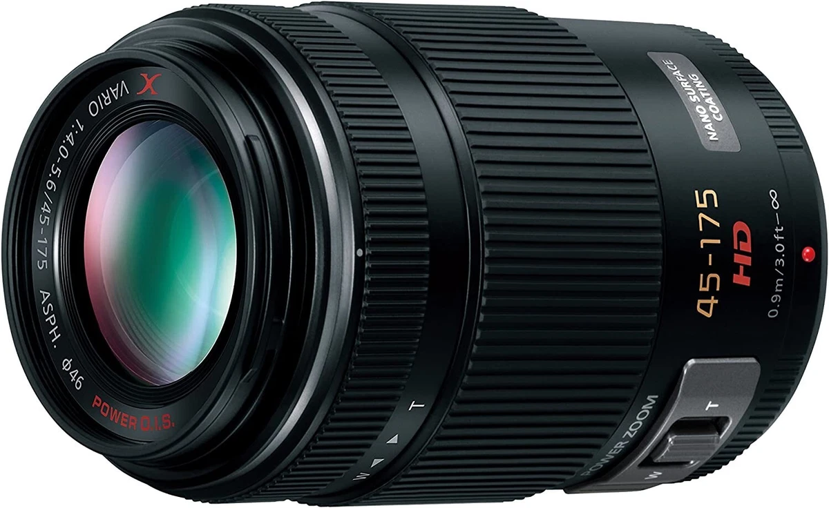 Panasonic H-PS45175-K Camera lens Lumix GX VARIO PZ 45-175mm POWER O.I.S.
