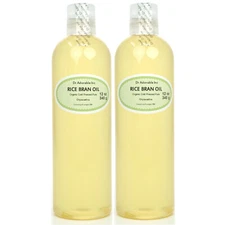 RICE BRAN OIL BY DR.ADORABLE ORGANIC 100 % PURE COLD PRESSED 2 oz 4 oz-UP TO 7LB