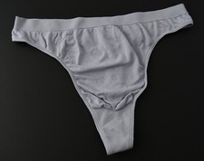 NEW Victoria's Secret VTG "Body By Victoria" Microdenier HIgh Thong Panty SMALL