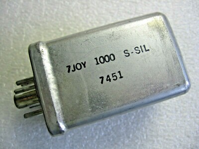 Sigma Instruments 8-Pin 7JOY 1000 S-SIL Sealed Electromagnetic Relay 
