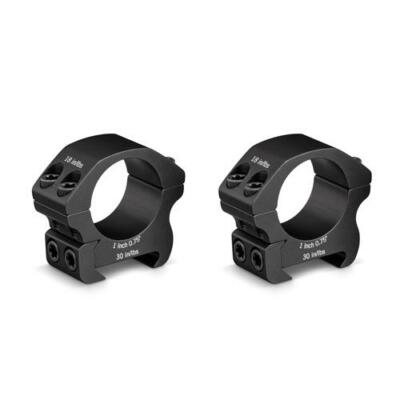 Vortex Pro Series 1'' Riflescope Rings Picatinny/Weaver Mount, Set of 2 - Low