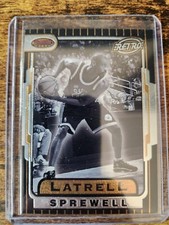 1996-97 Bowman's Best Shawn Latrell Sprewell Retro #TB14 Golden State Warriors