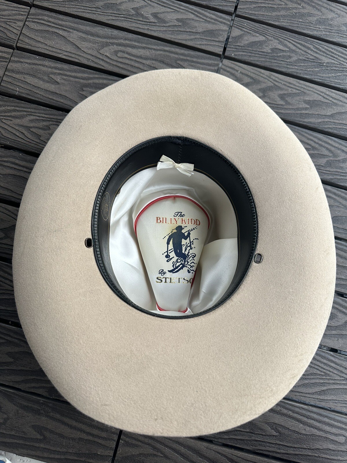 Vintage Stetson Billy The Kid Western Cowboy Hat 6 7/8 Gem