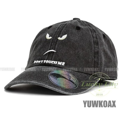 Don't Touch Me Unisex Dad Hat Baseball Cap Adjustable Denim Hat Snapback Caps
