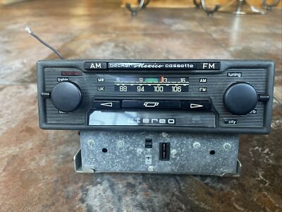 Becker Mexico Cassette Vollstereo K series vintage car radio BMW 3.0 CSL
