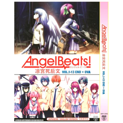 Anime DVD Angel Beats Vol.1-13 End + OVA ENGLISH Dubbed/Subbed All