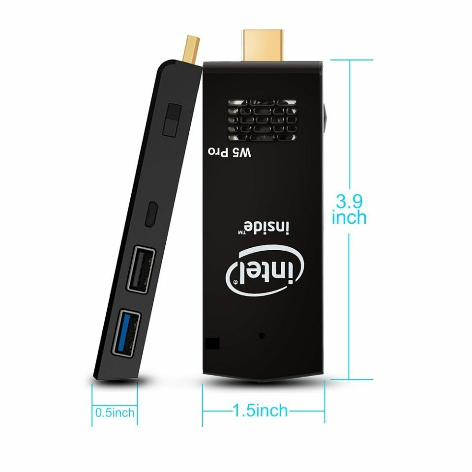 Micro Pocket PC Z8350 Mini PC T5 Mini Computer Intel atom