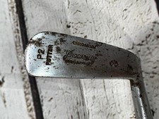 VTG Picadilly Putter P2 Chromium Hickory Wooden Shaft Double Diamond READ