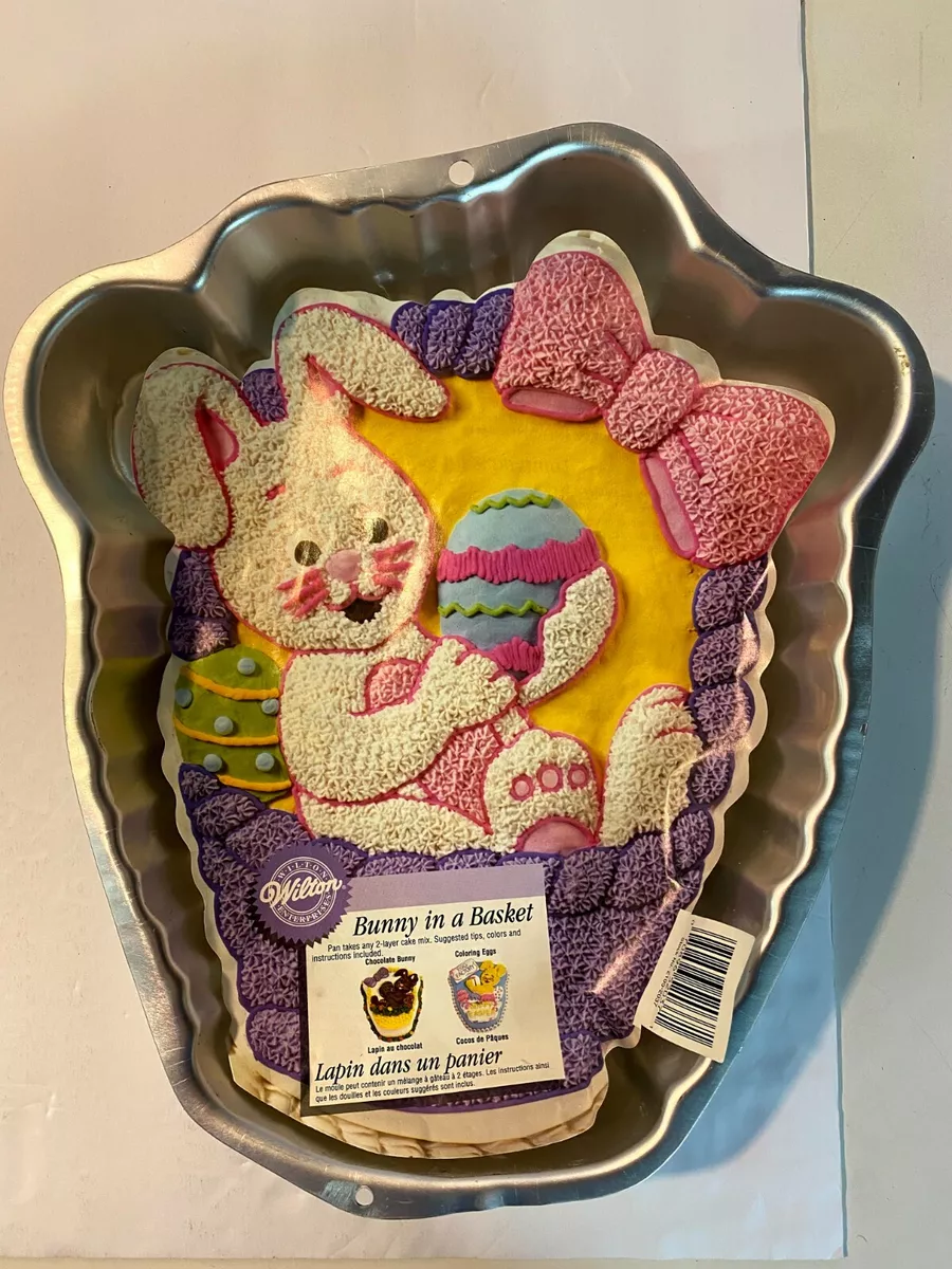 Wilton easter top bunny cake pan