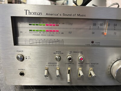 Vintage Thomas Solid State Model 2012B AM-FM Stereo Reciever