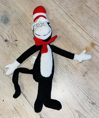 Cat in the Hat plush 2003 official movie merchandise 11” Universal Studios