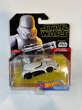 2017 Hot Wheels Star Wars First Order Jet Trooper 1:64 Diecast Character Car