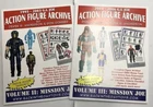 GI JOE GUIDE BOOKS: 1000+ pics of 700+ figures, 3-3/4, 1:18, lot of 2