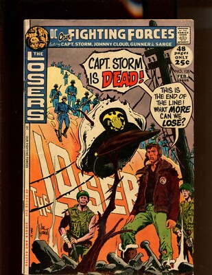 Our Fighting Forces #135 - Joe Kubert Cover Art! (6.5) 1972
