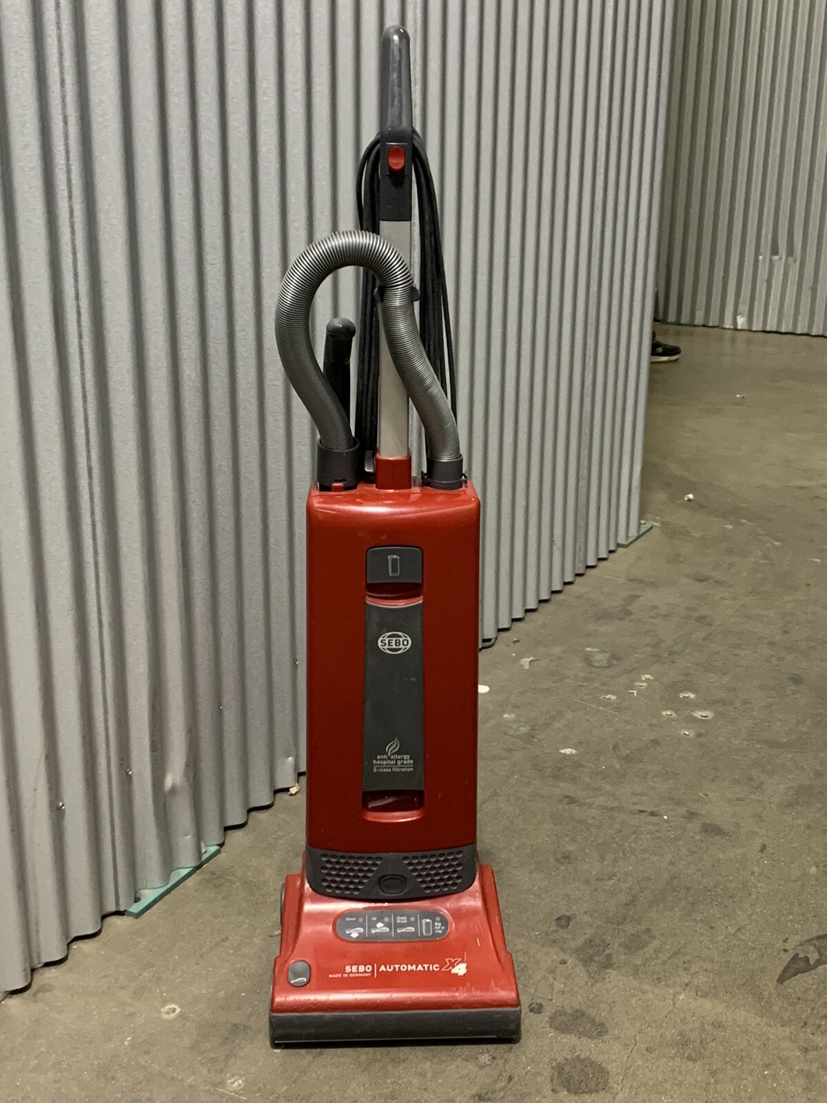 USED SEBO Automatic X4 Upright Vacuum Cleaner Hospital Grade S class