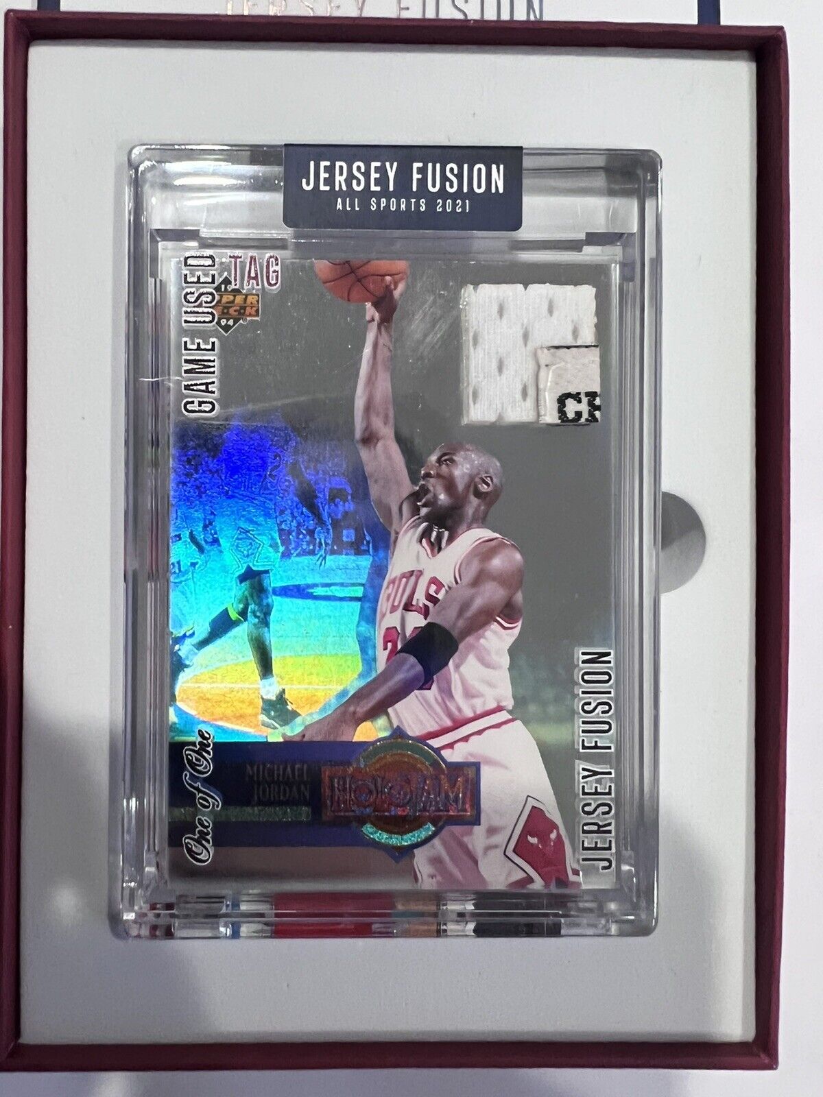 Game Used Jersey Michael Jordan Cards - Michael Jordan Cards