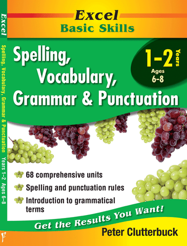 Excel Basic Skills - Spelling, Vocabulary, Grammar and Punctuation Years 1 - 2 - Afbeelding 1 van 12