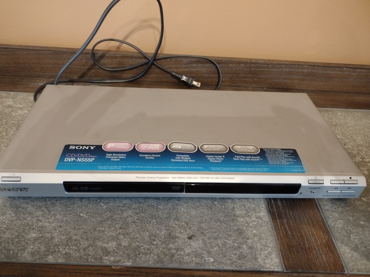 【中古】「非常に良い」SONY DVP-NS50P-S DVDプレーヤー(シルバー) Sony DVD Player DVP-NS50P DVD CD Player Silver, No Remote. | eBay