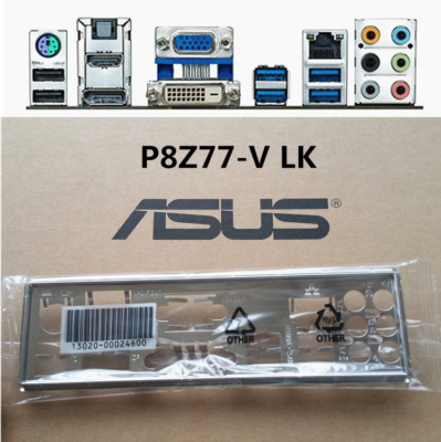 NEW Shield Backplate FOR ASUS P8Z77-V LK IO I/O Shield Back Plate
