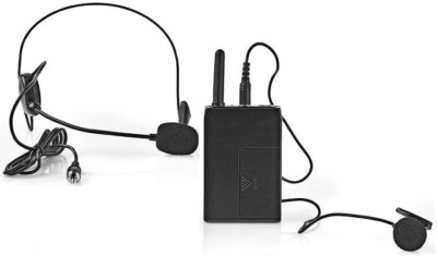 KONIG PROFESSIONAL 16 KANAL DRAHTLOSES MIKROFON, HEADSET & KÖRPERPAKET KIT